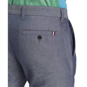 Tommy Hilfiger Mens 38X32 Chino Pants Flat Front Trousers Casual Slacks New